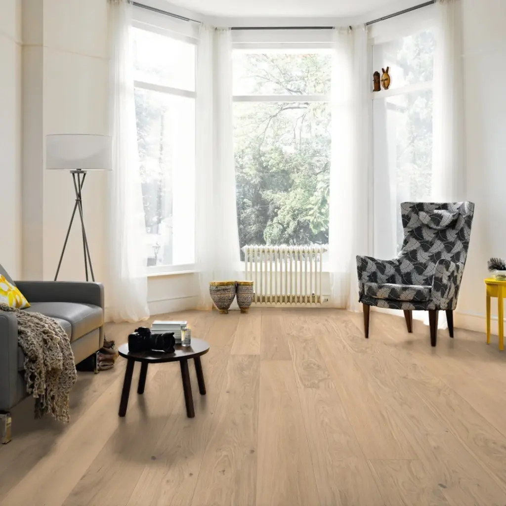 HARO Plank Plaza 240 Eg lysehvid Ultramat Lak Sauvage børstet