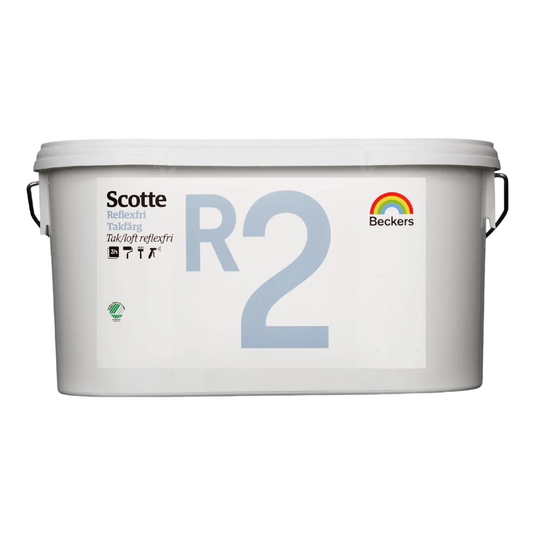 Beckers - Scotte R2, Loftmaling Glans 2 3,6 L
