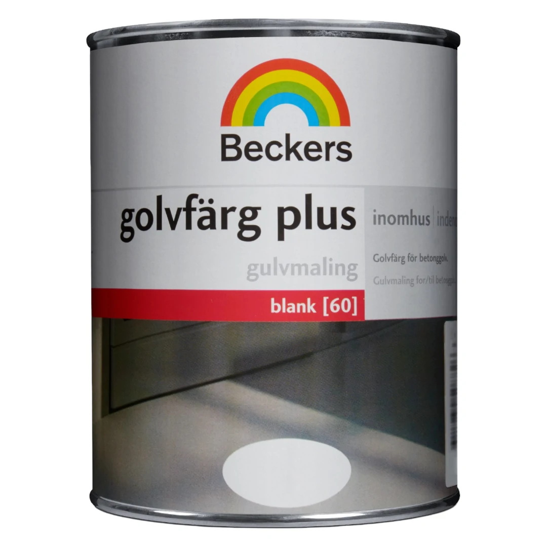 Beckers - Gulvmaling Plus, Glans 60 0,9 L