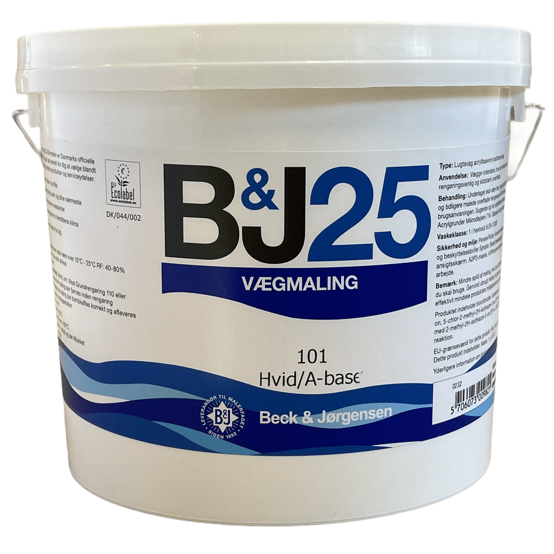 Beck & Jørgensen - B&J 25, Vægmaling - 2,7 L