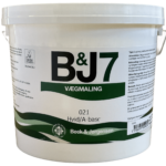 B&J 7 Vægmaling