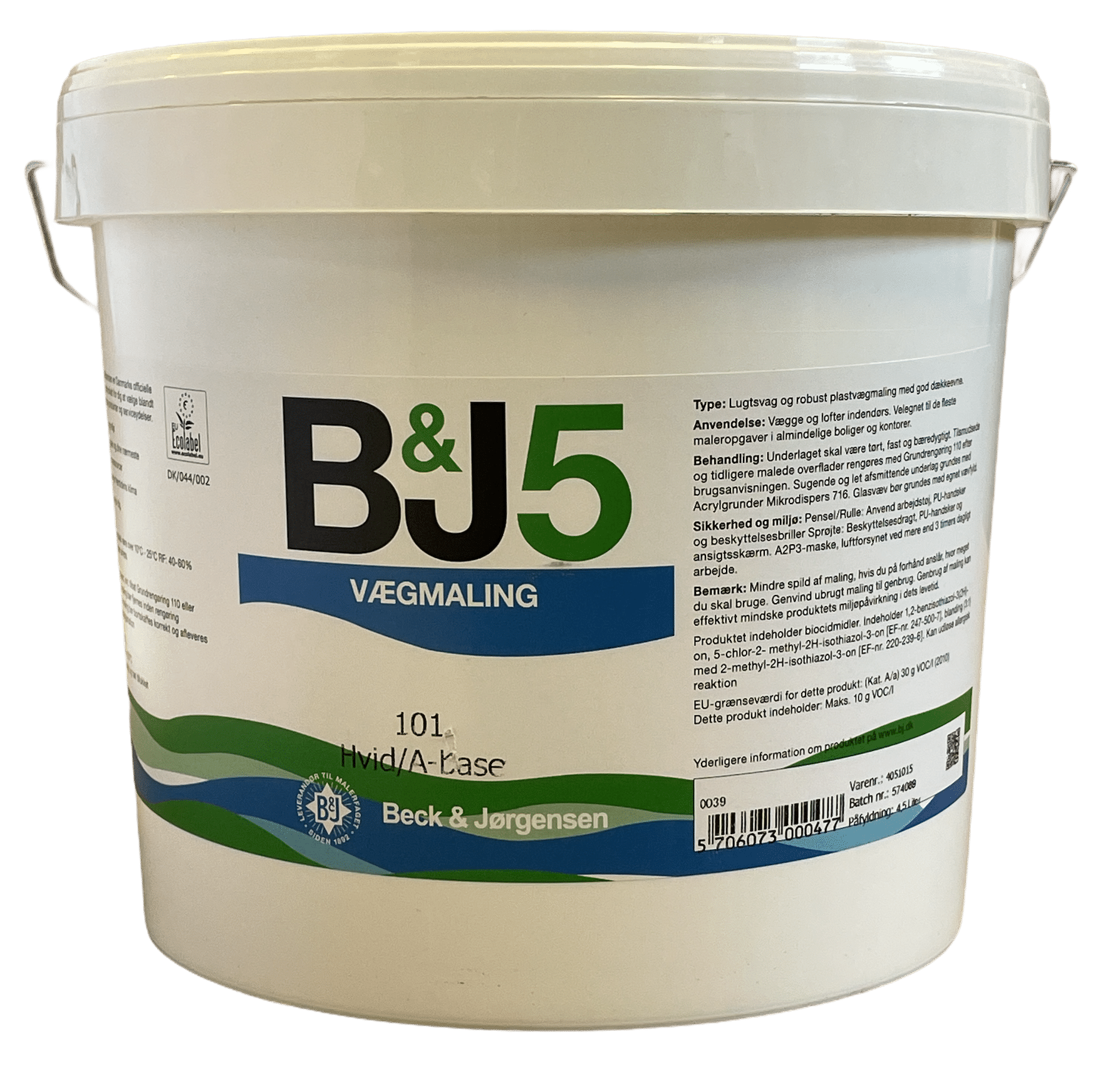 B&J 5 Vægmaling