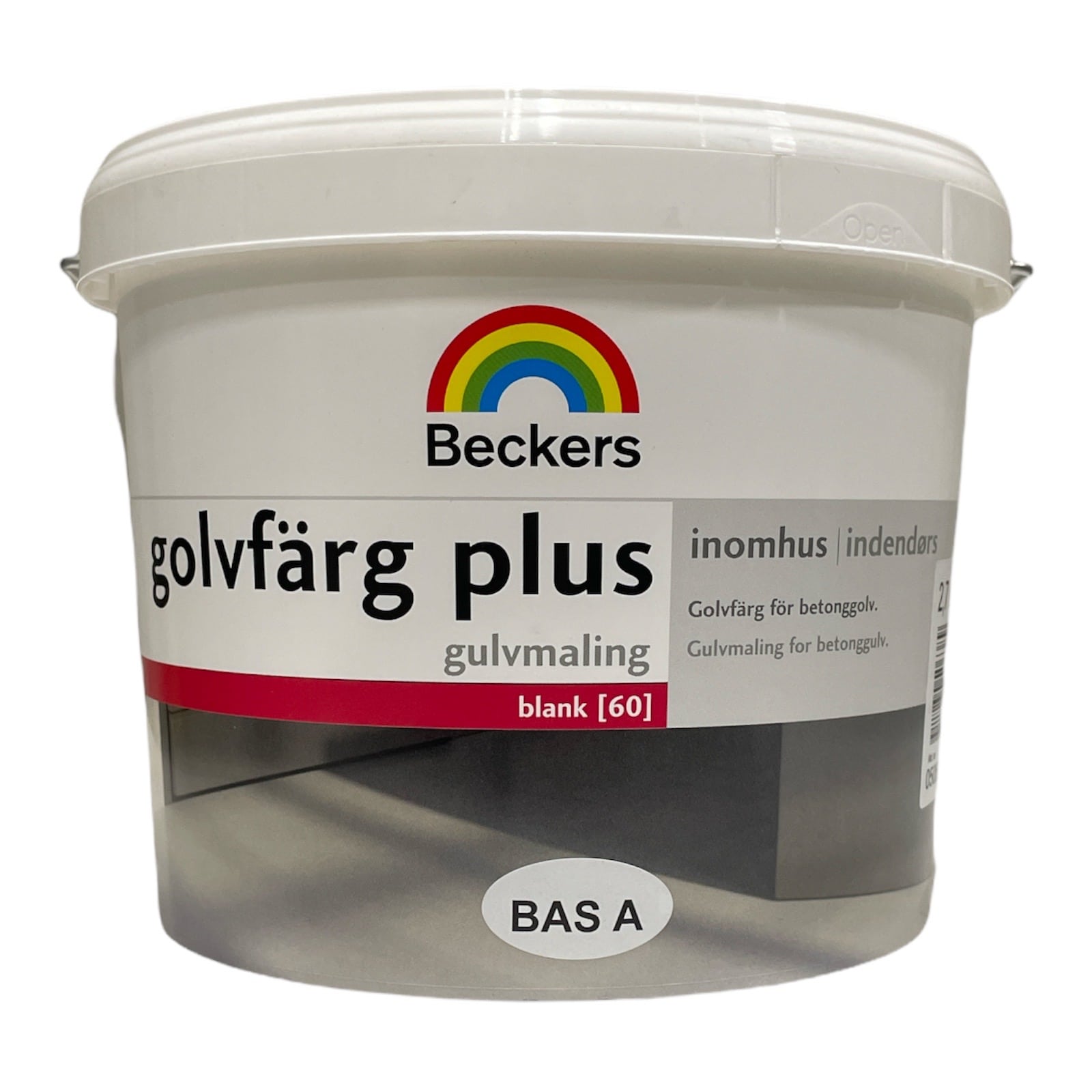 Beckers - Gulvmaling Plus, Glans 60 2,7 L