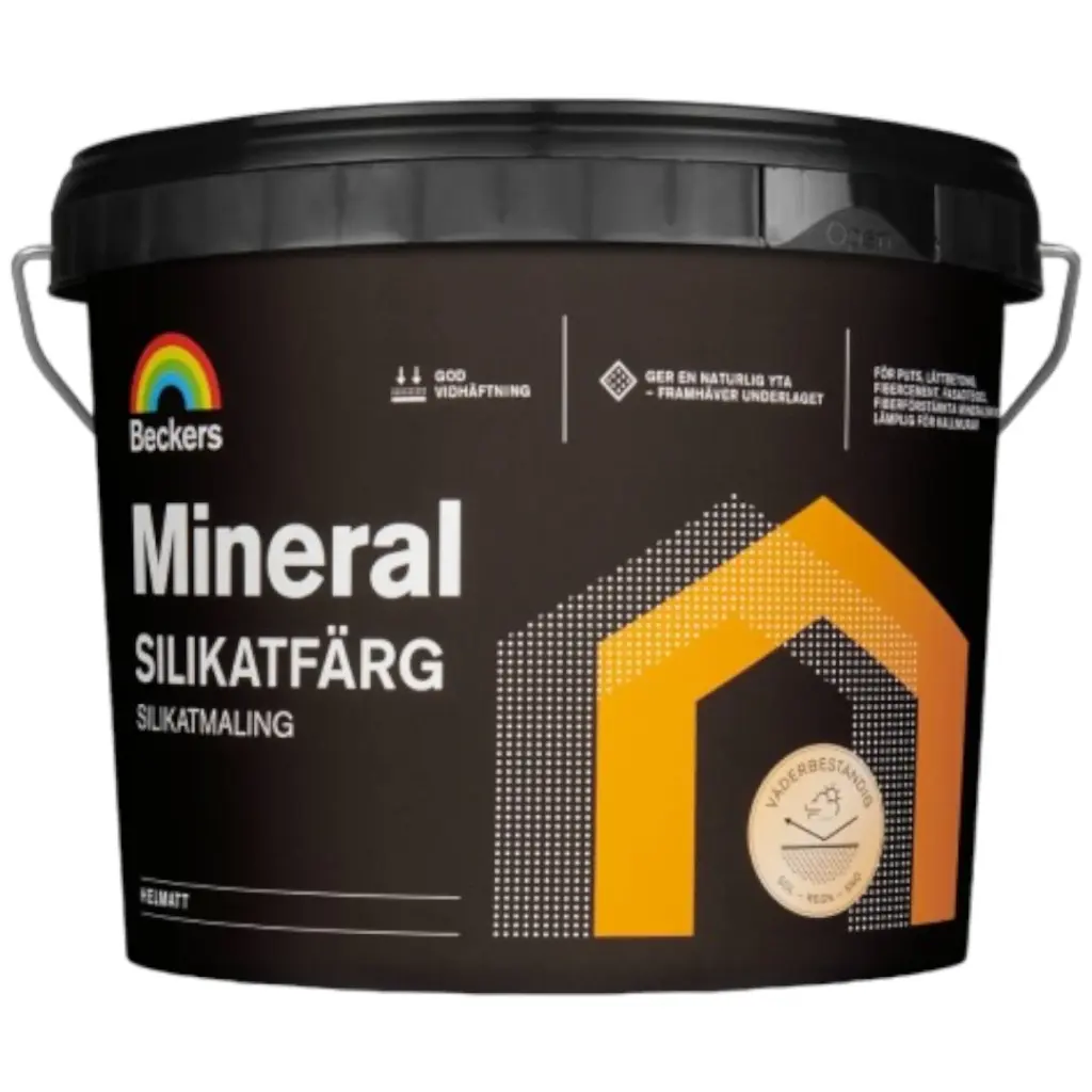 Beckers Mineral Silikatmaling 9L