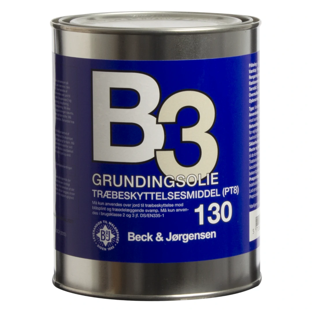 Beck & Jørgensen - B&J 130 B3 Grundingsolie - 0,9 L