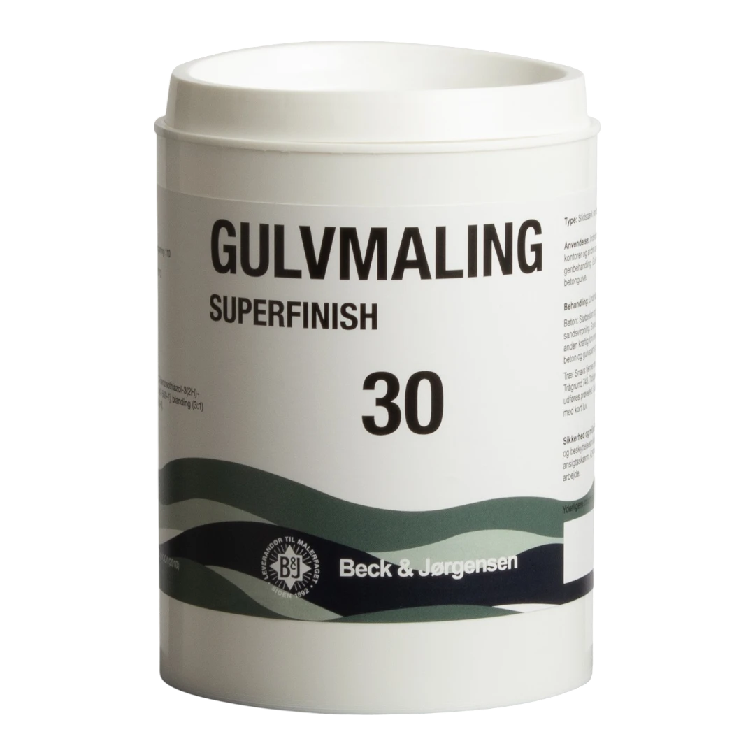 Beck & Jørgensen - B&J 283 Gulvmaling Superfinish Glans 30 - 0,9 L