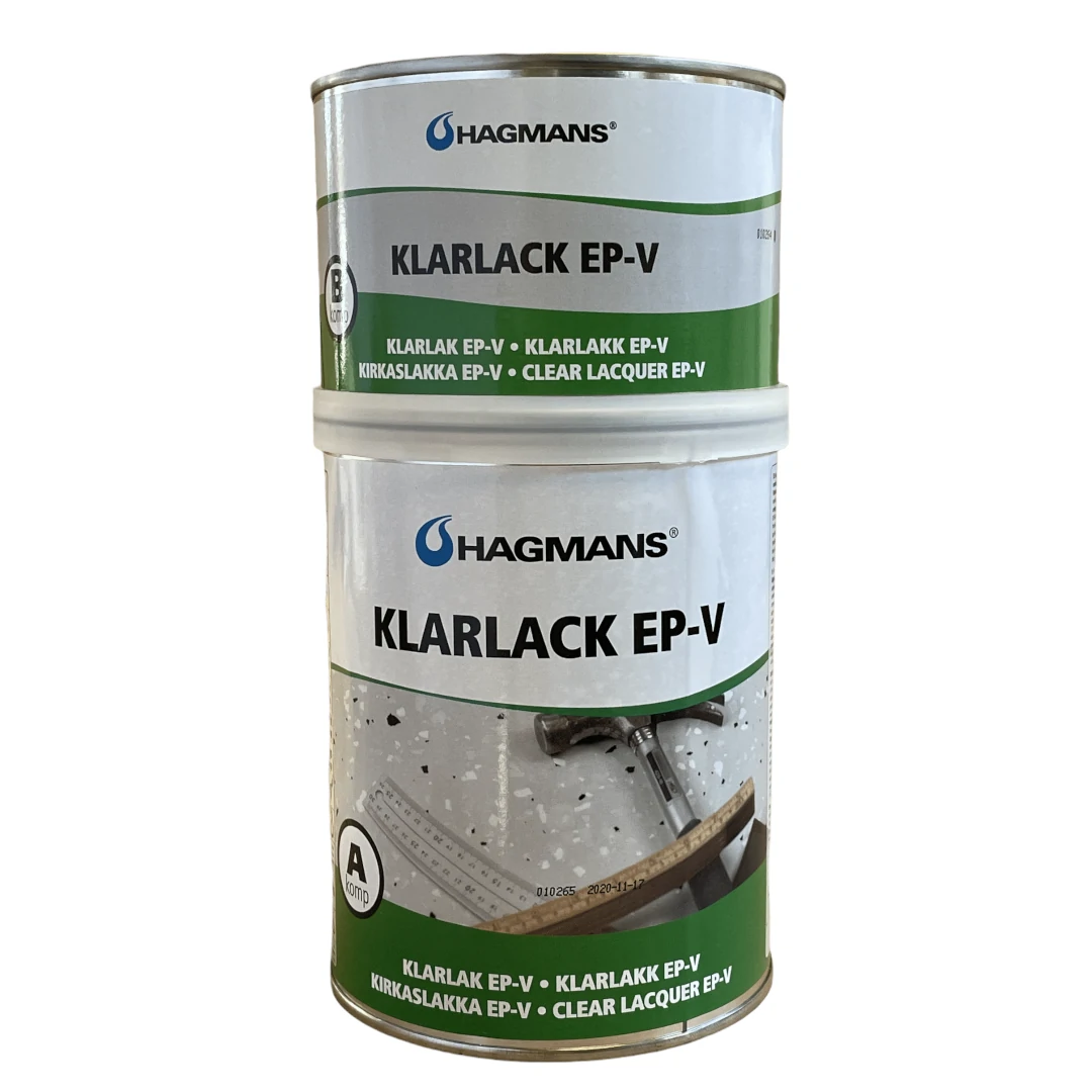 Hagmans - EP-V, Klar Epoxy 1. Kg