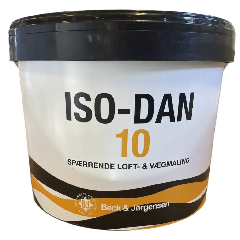 B&J Iso-Dan 10, spærrende maling Glans 10