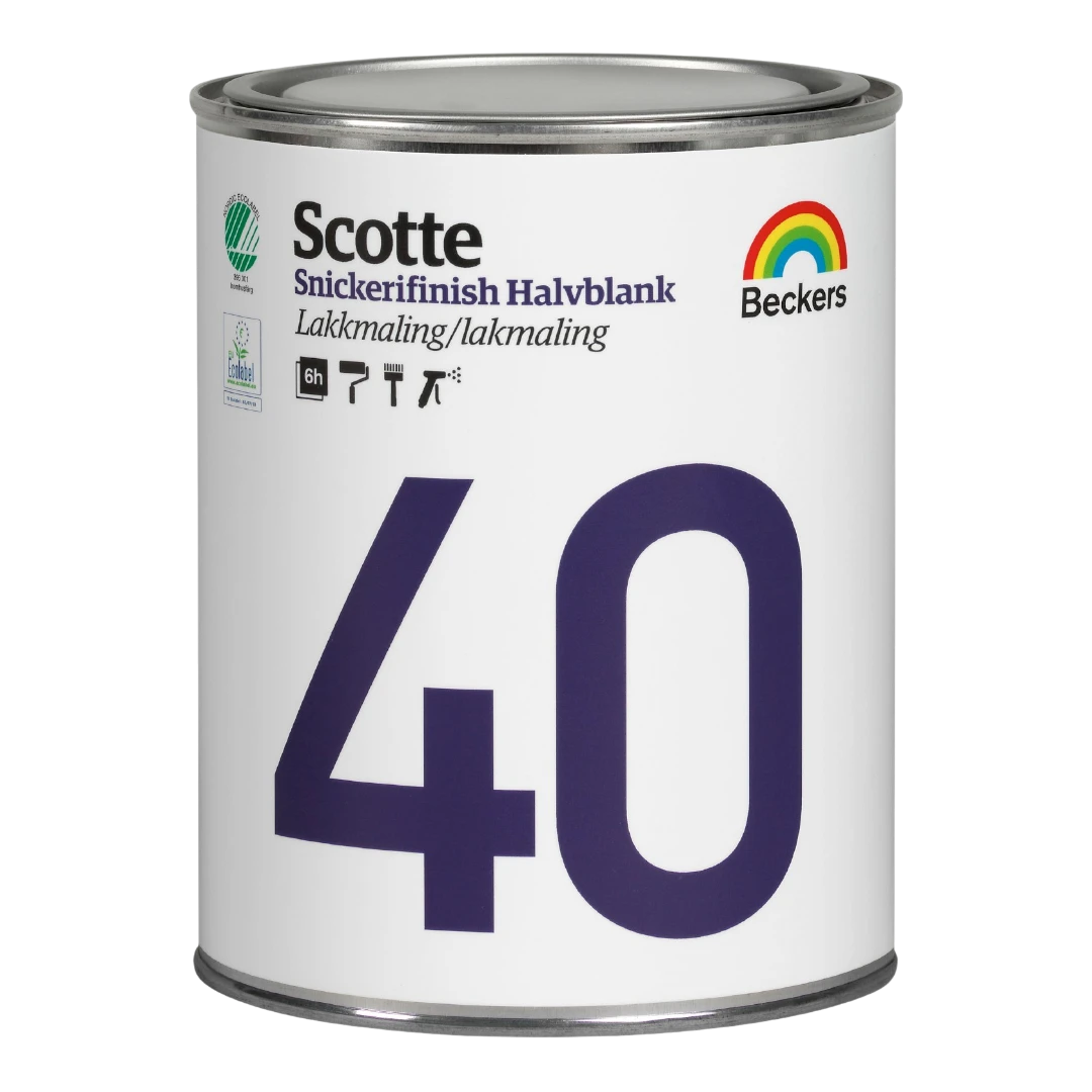 Beckers - Scotte Snickerifinish 40 0,9 L