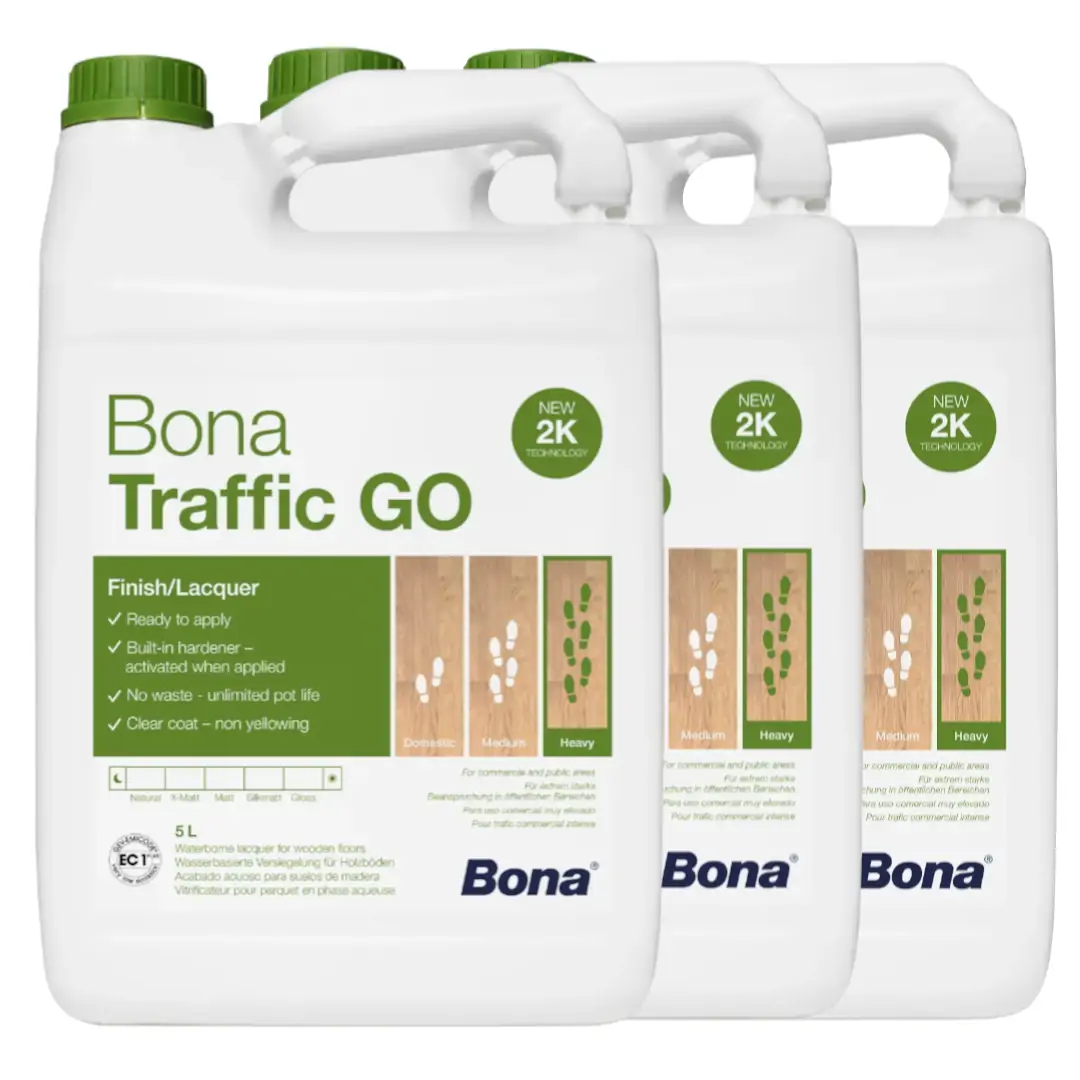 Bona - Traffic GO Ultra mat , 3 x 5L