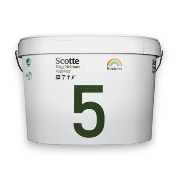 Beckers Scotte 5, Vægmaling