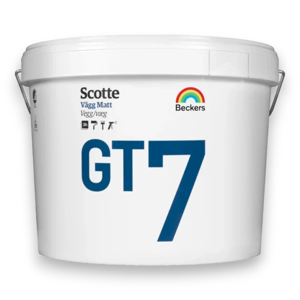 Beckers Scotte 5, Vægmaling