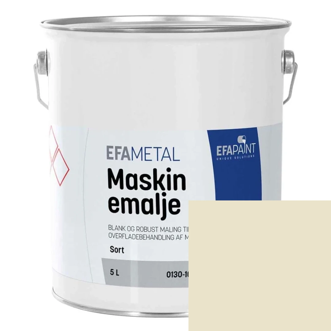 EFApaint - Maskinemalje 5 liter Case IH Creme