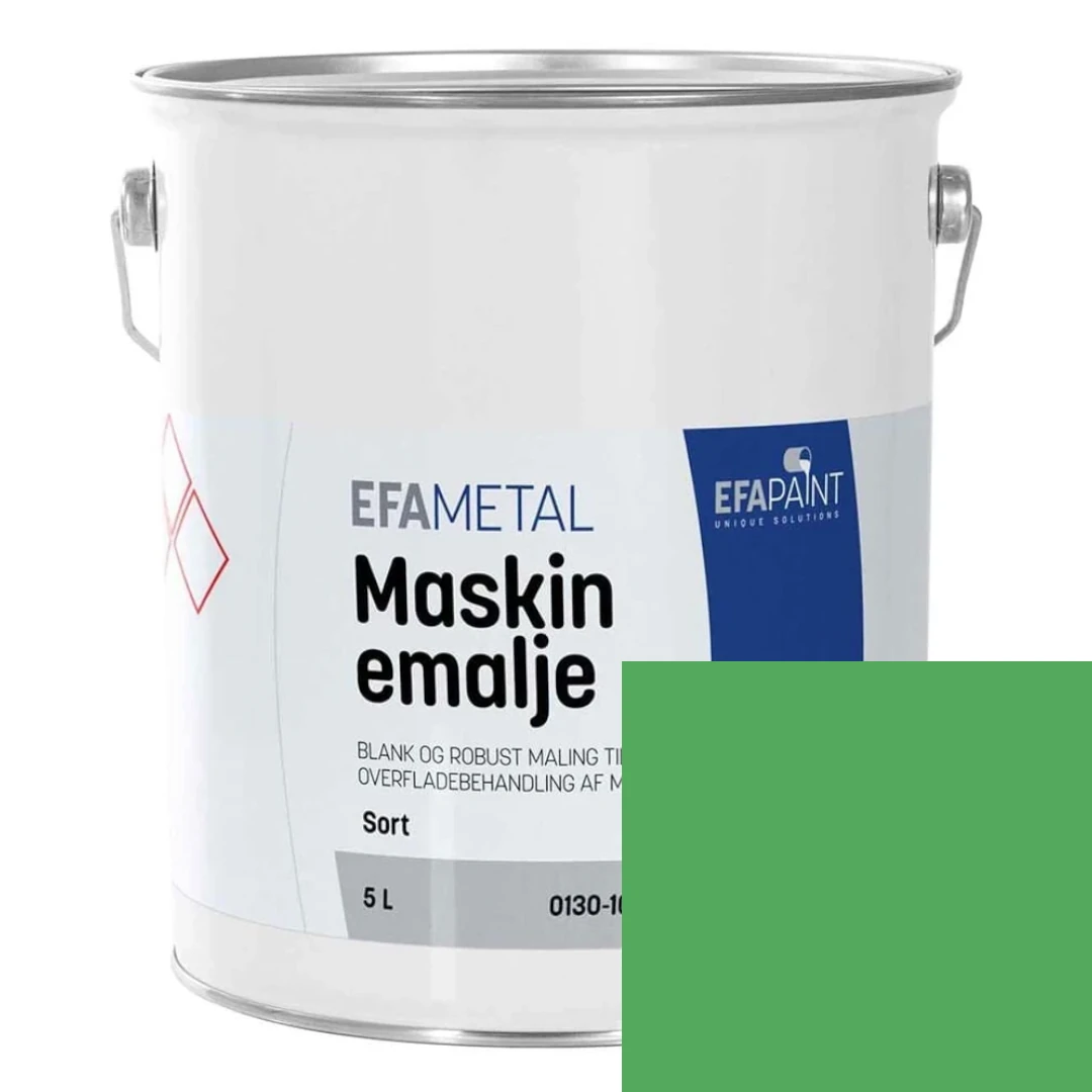 EFApaint - Maskinemalje 5 liter Deutz Lys Grøn