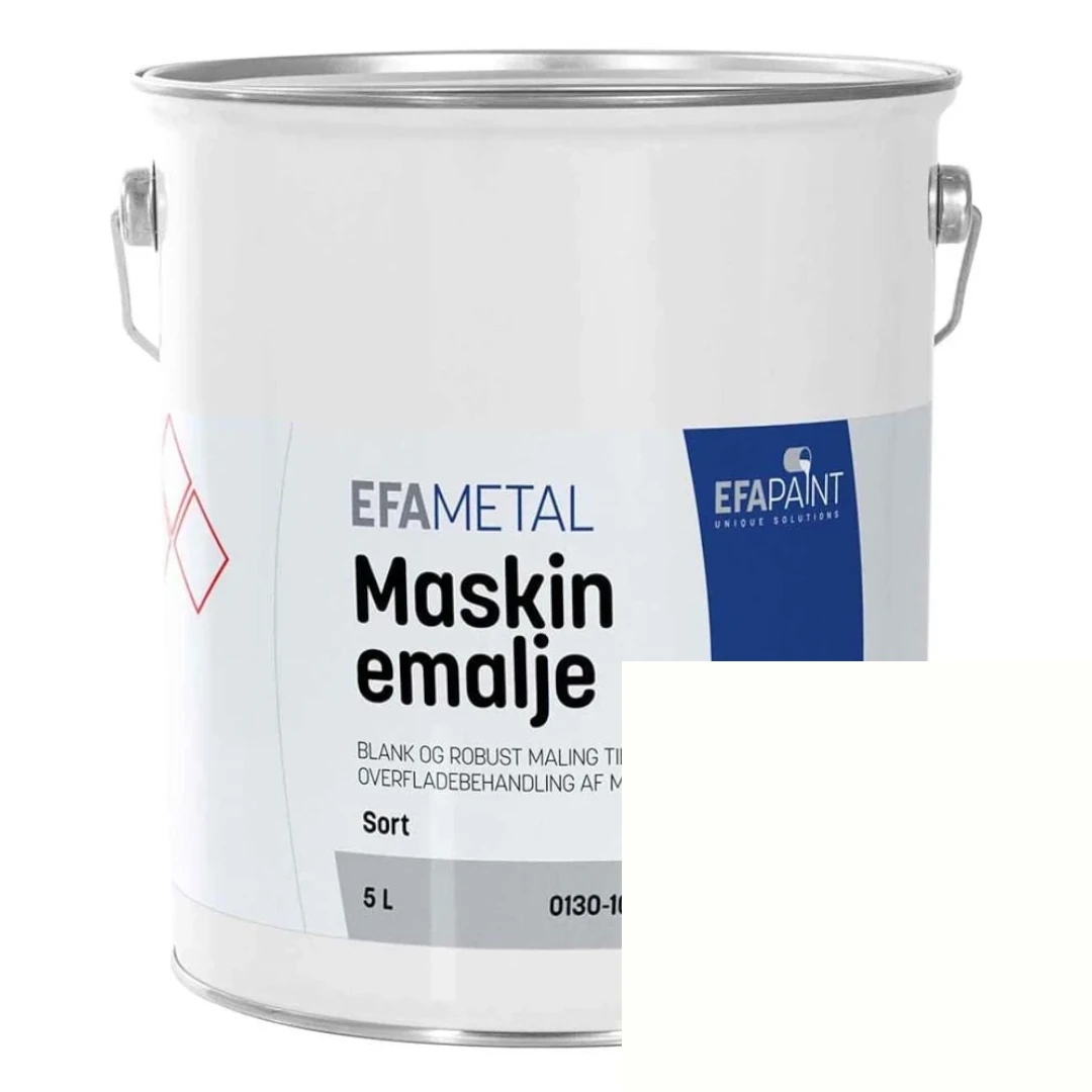 EFApaint - Maskinemalje 5 liter Ford New Line Hvid