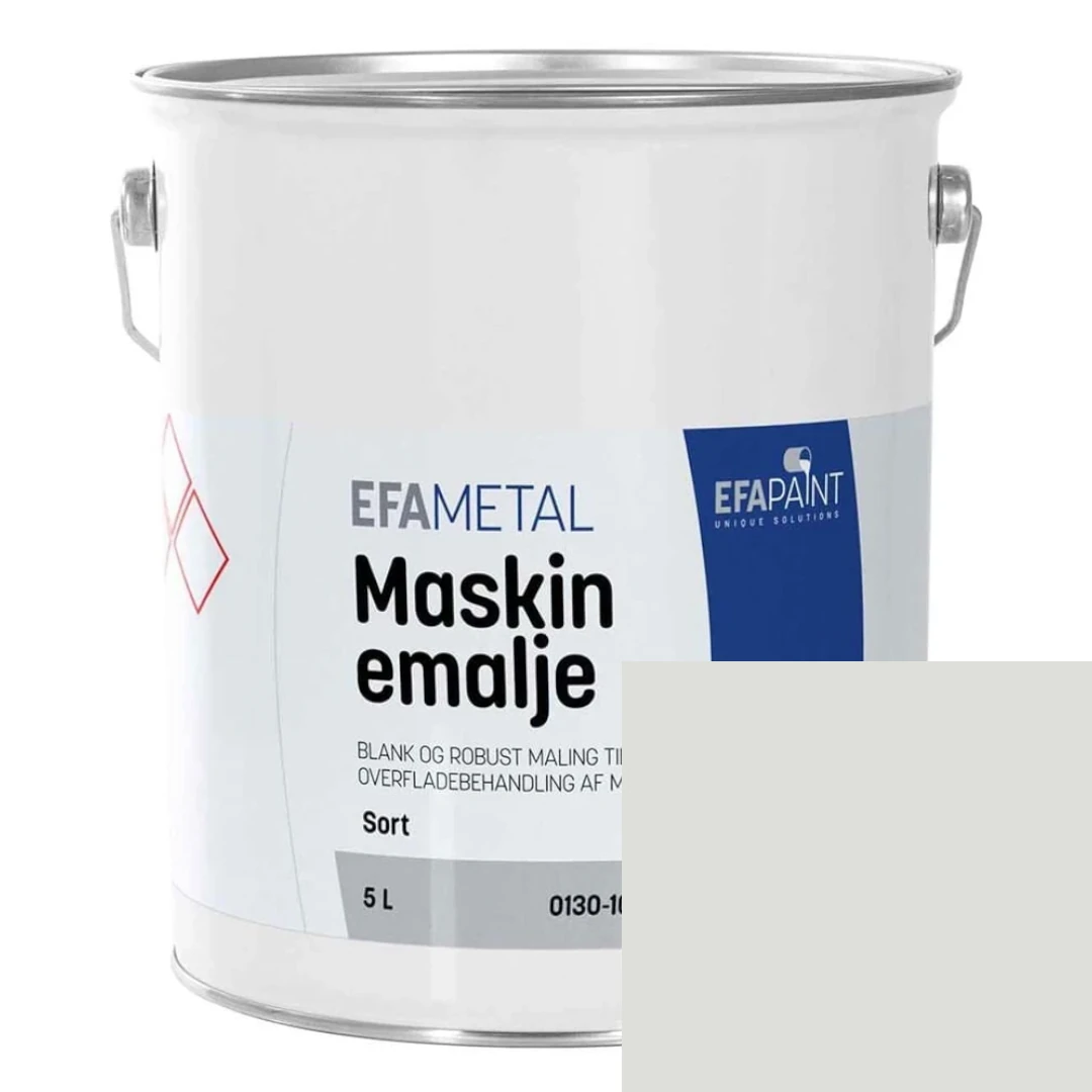 EFApaint - Maskinemalje 5 liter Ford Grå