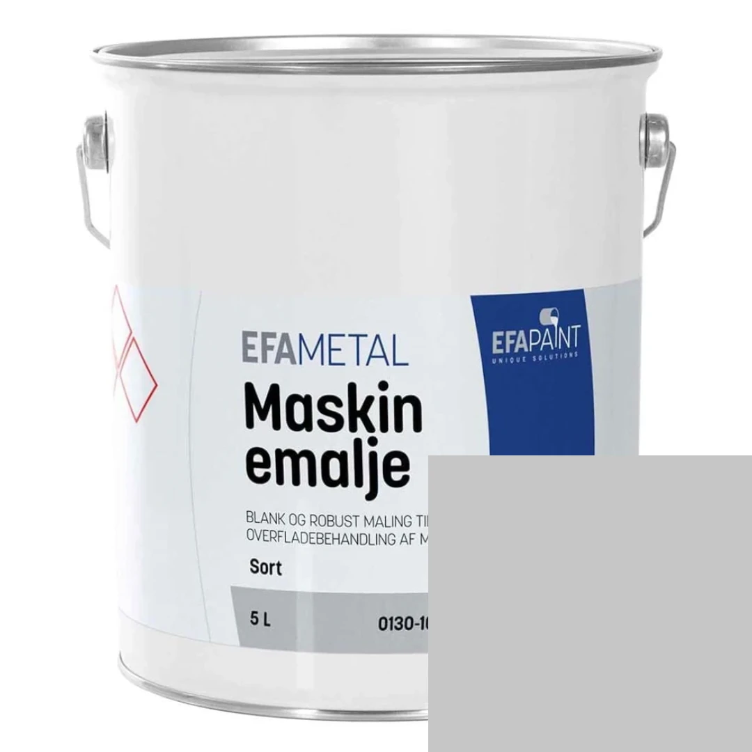 EFApaint - Maskinemalje 5 liter Massey Ferguson Silver Mist