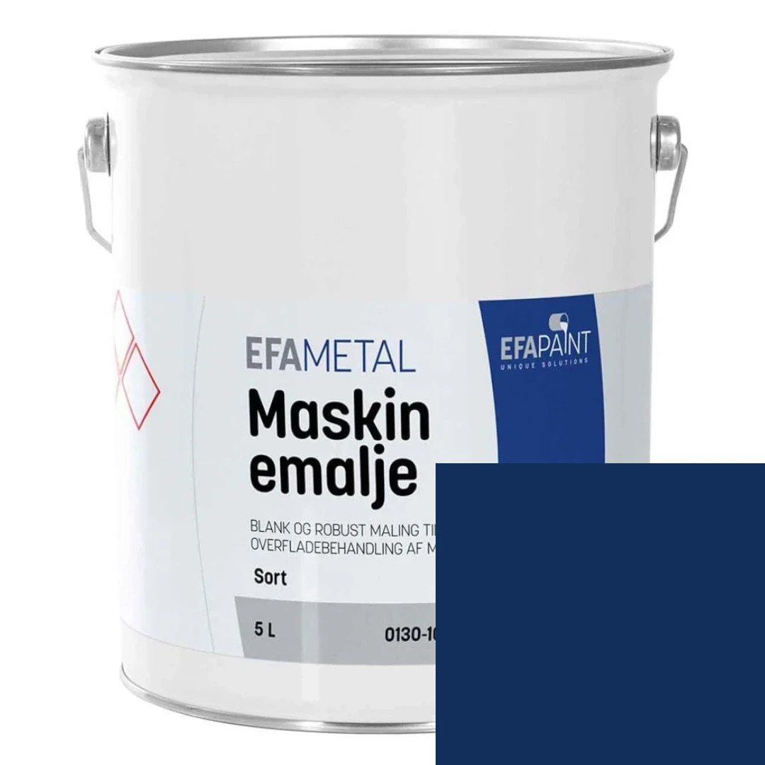 EFApaint - Maskinemalje 5 liter Nordsten Mørk Blå