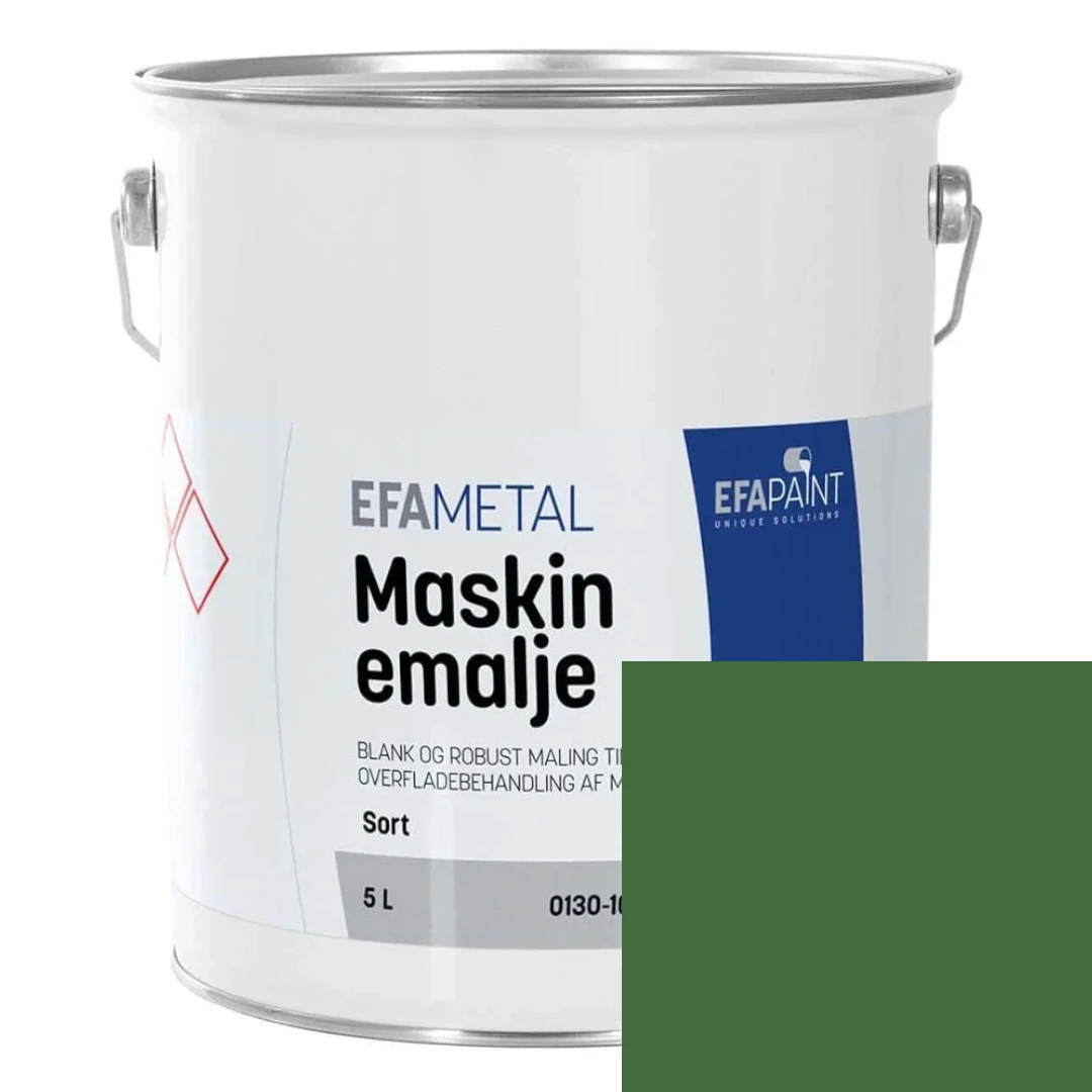 EFApaint - Maskinemalje 5 liter Thyregod Grøn