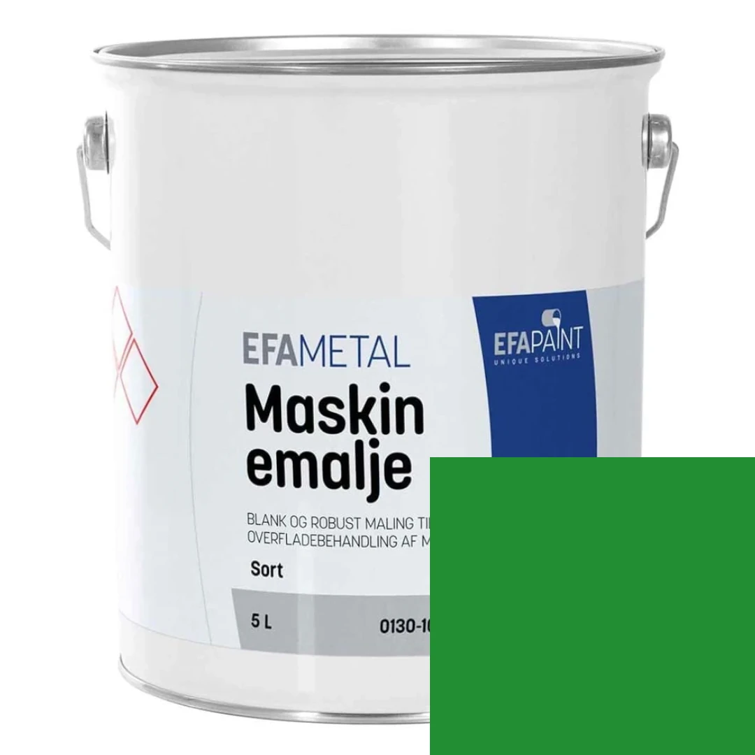 EFApaint - Maskinemalje 5 liter Volvo Mejetærsker Grøn