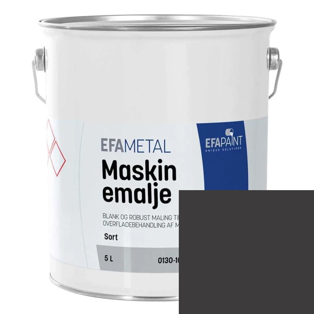 EFApaint - Maskinemalje 5 liter Bobcat Charcoal
