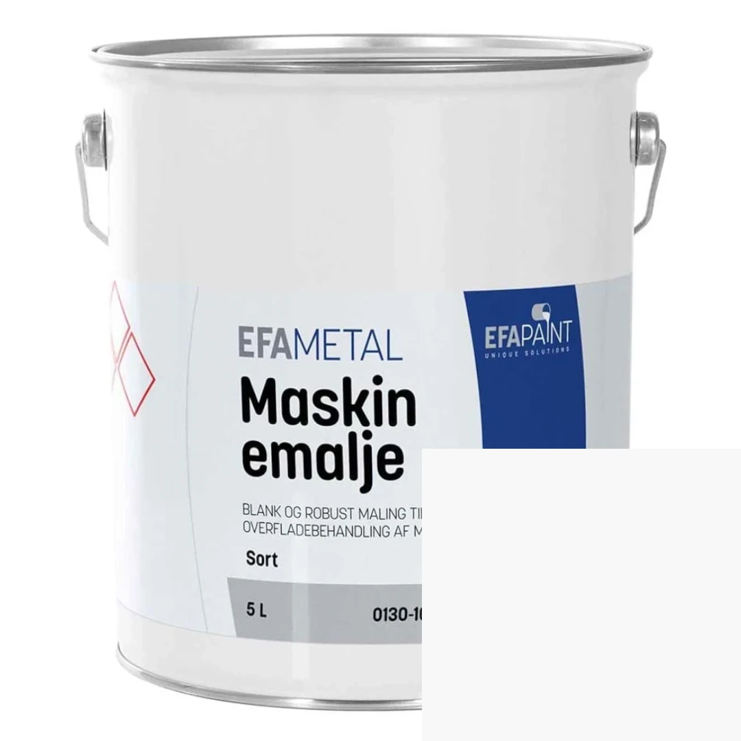 EFApaint - Maskinemalje 5 liter Bobcat White