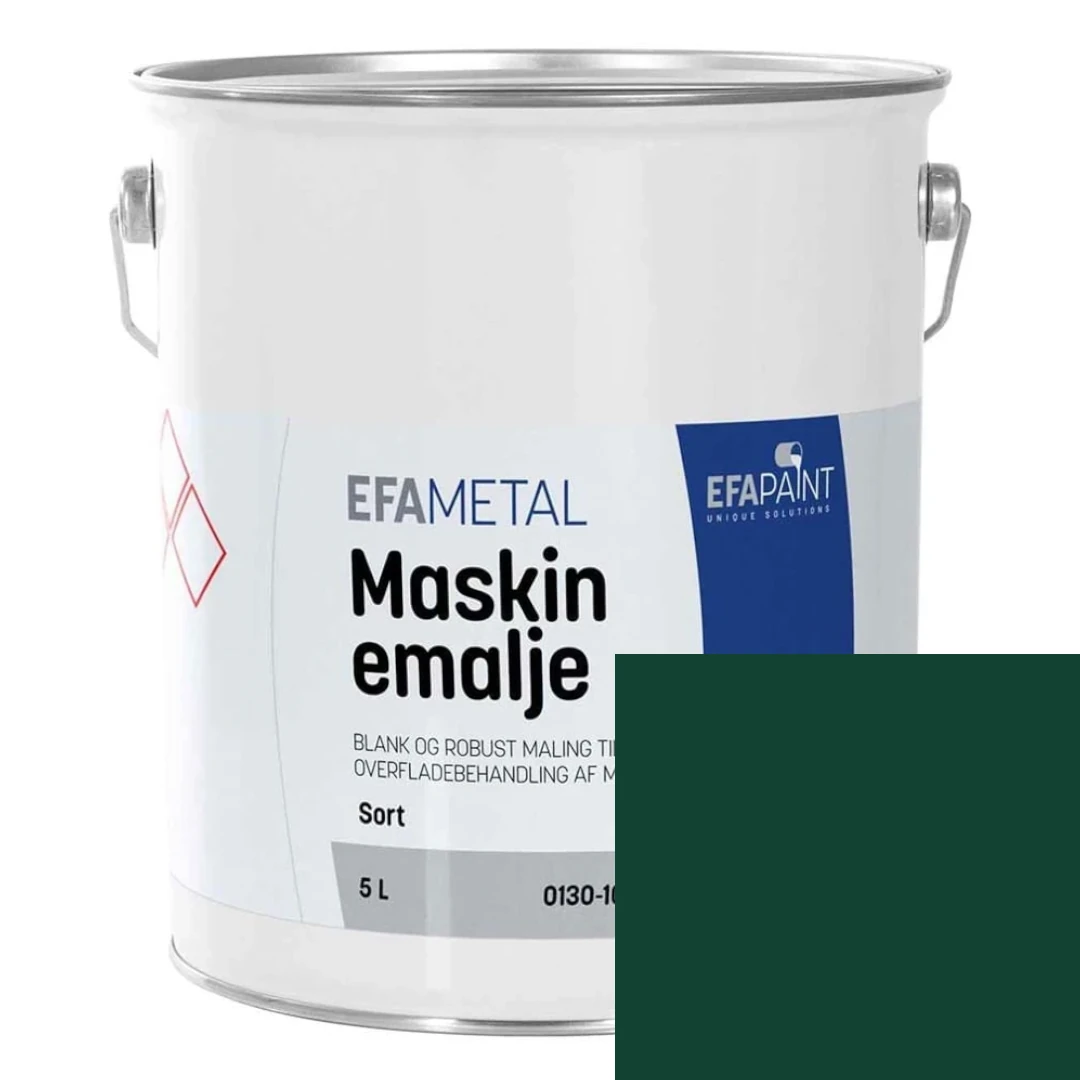 EFApaint - Maskinemalje 5 liter Grøn