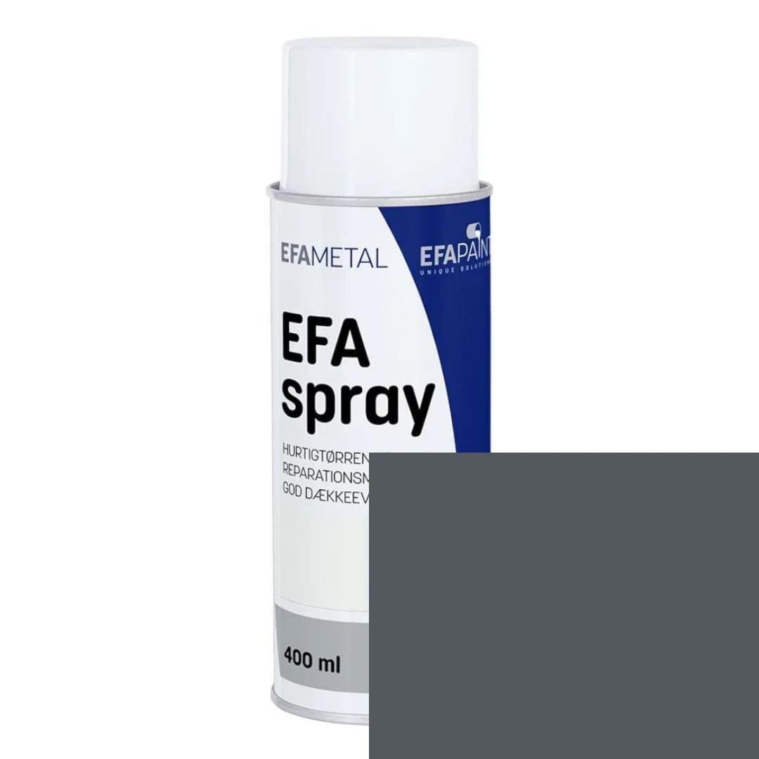 EFApaint - Efaspray 400 ml Jerngrå RAL 7011