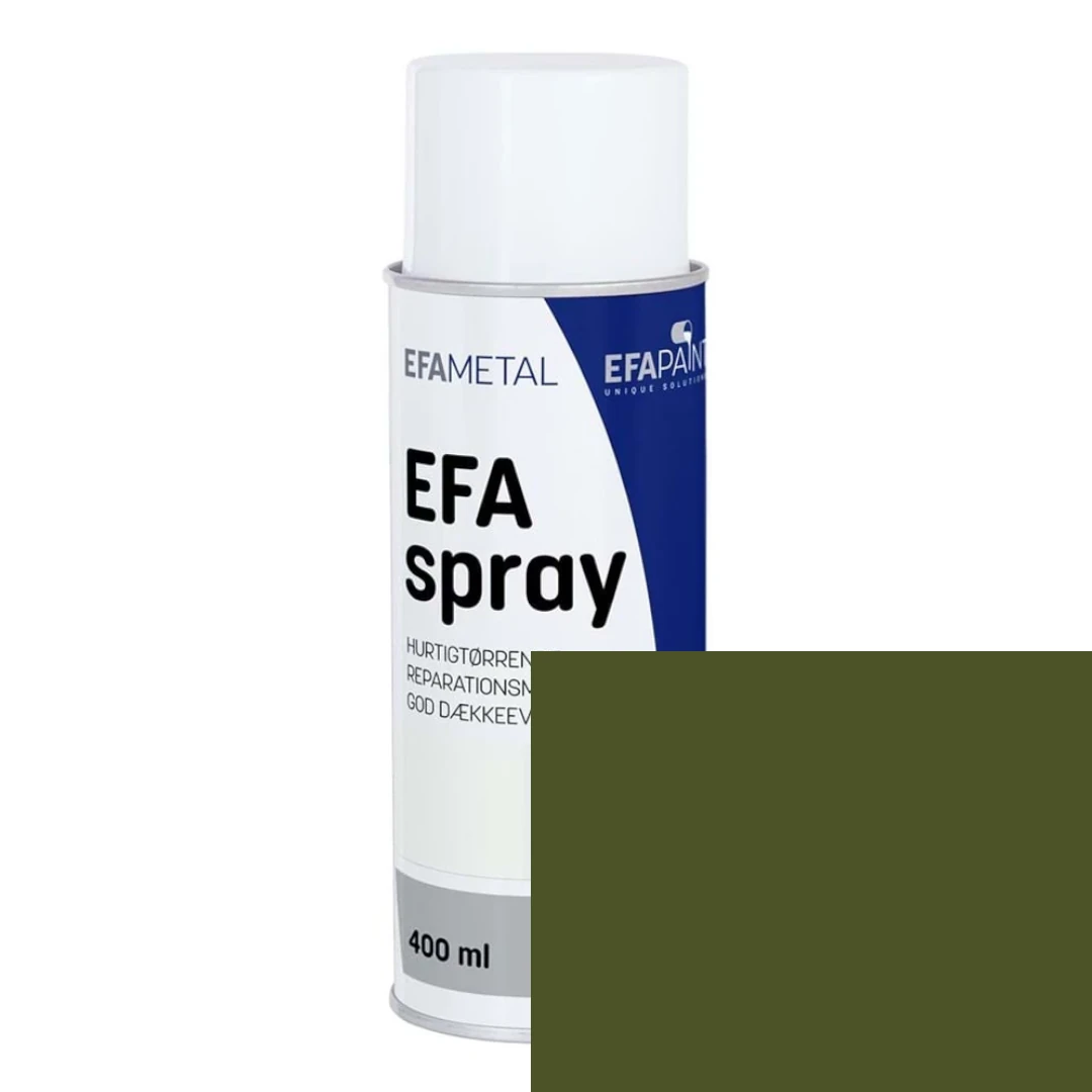 EFApaint - Efaspray 400 ml SK/80 Oliven gl. 6
