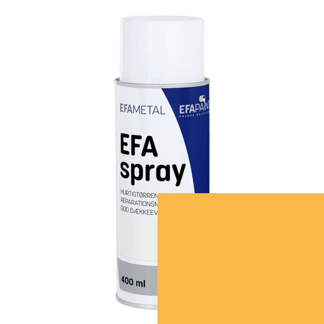 EFApaint - Efaspray 400 ml Entreprenør Gul / Påskeliljegul RAL 1007
