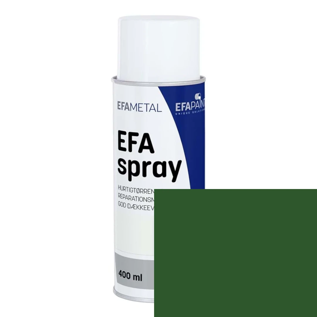 EFApaint - Efaspray 400 ml Løvgrøn RAL 6002