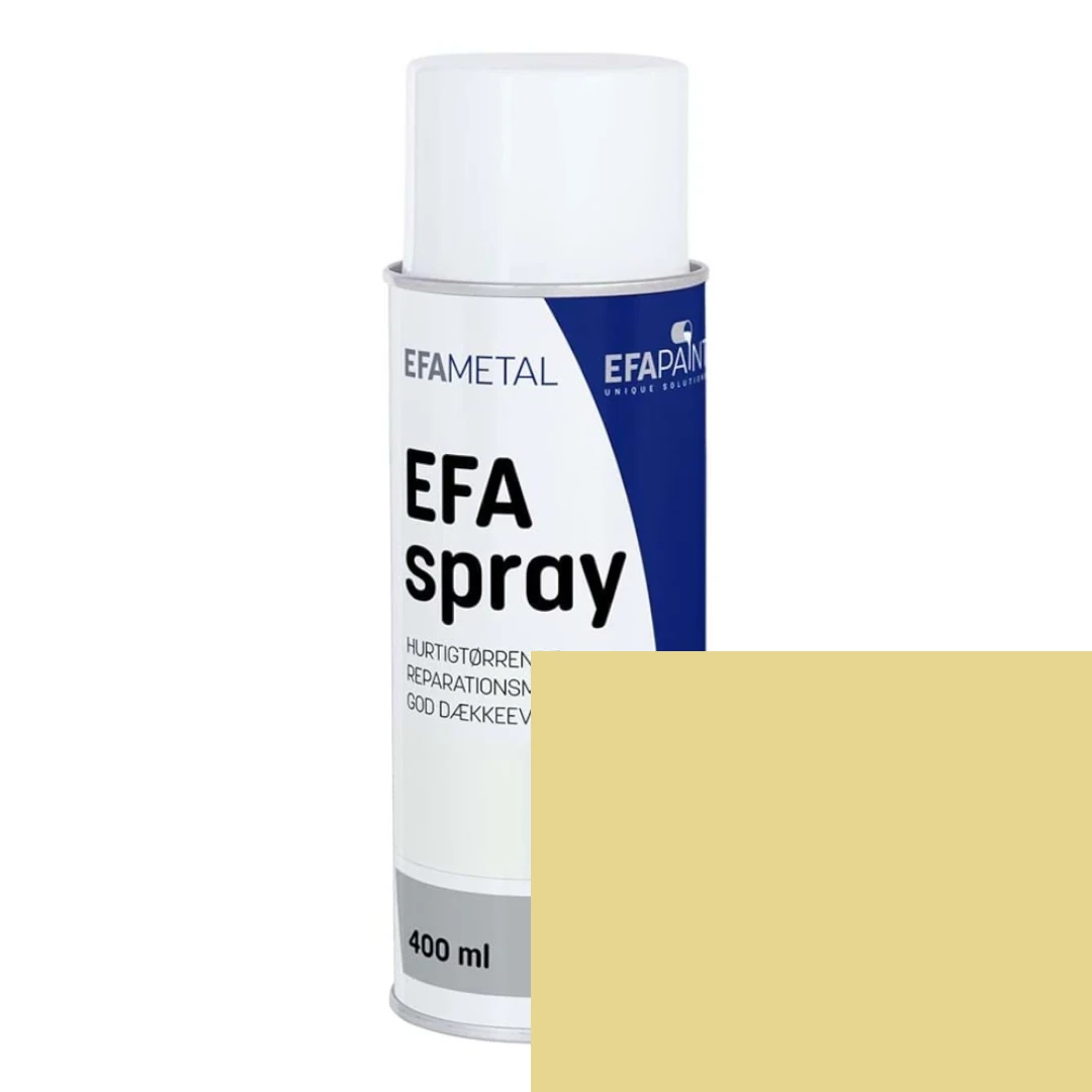 EFApaint - Efaspray 400 ml Lys Elfenben RAL 1015