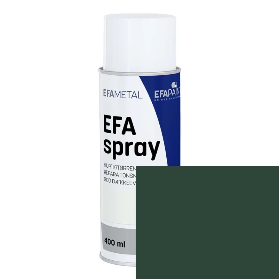 EFApaint - Efaspray 400 ml Mosgrøn RAL 6005