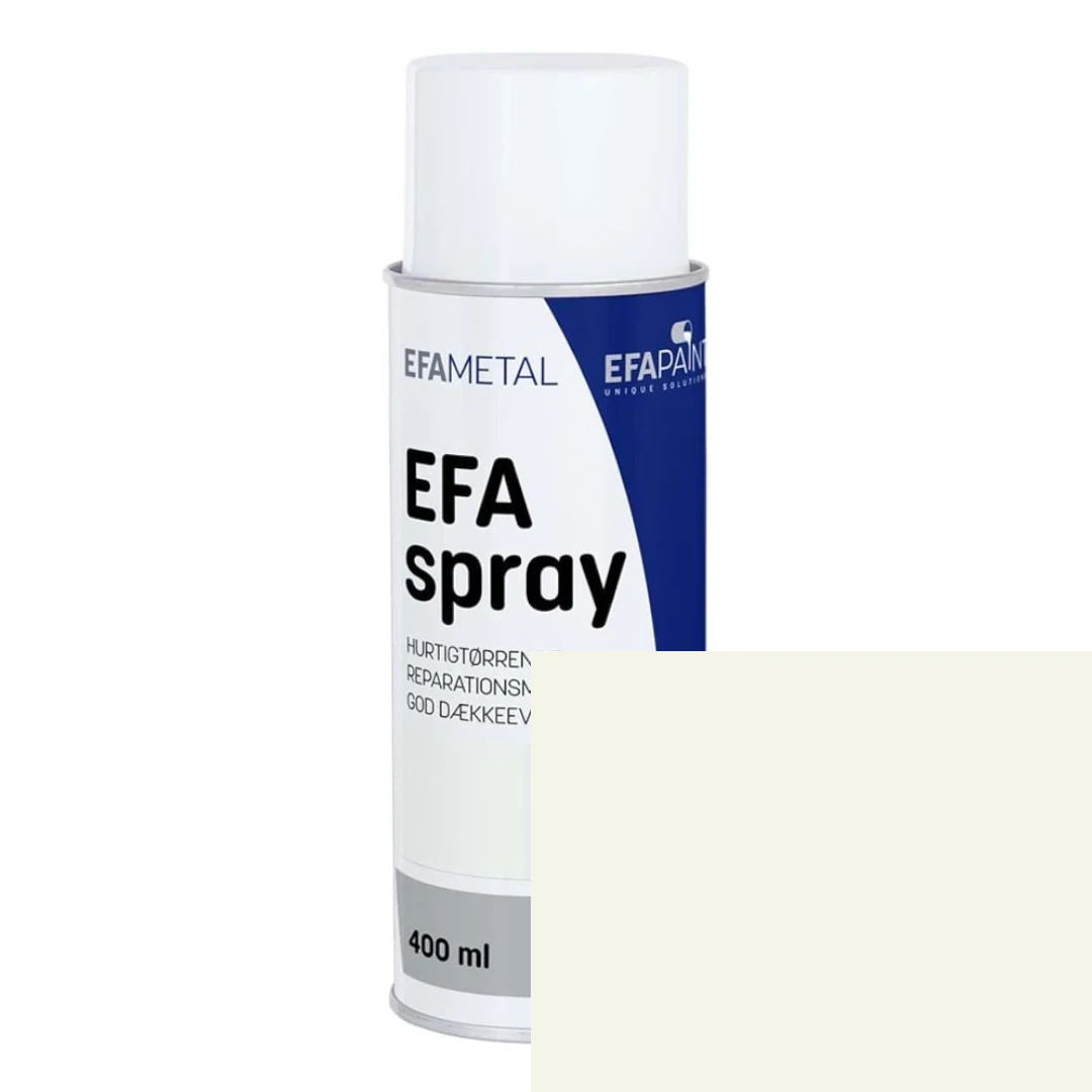 EFApaint - Efaspray 400 ml Renhvid RAL 9010
