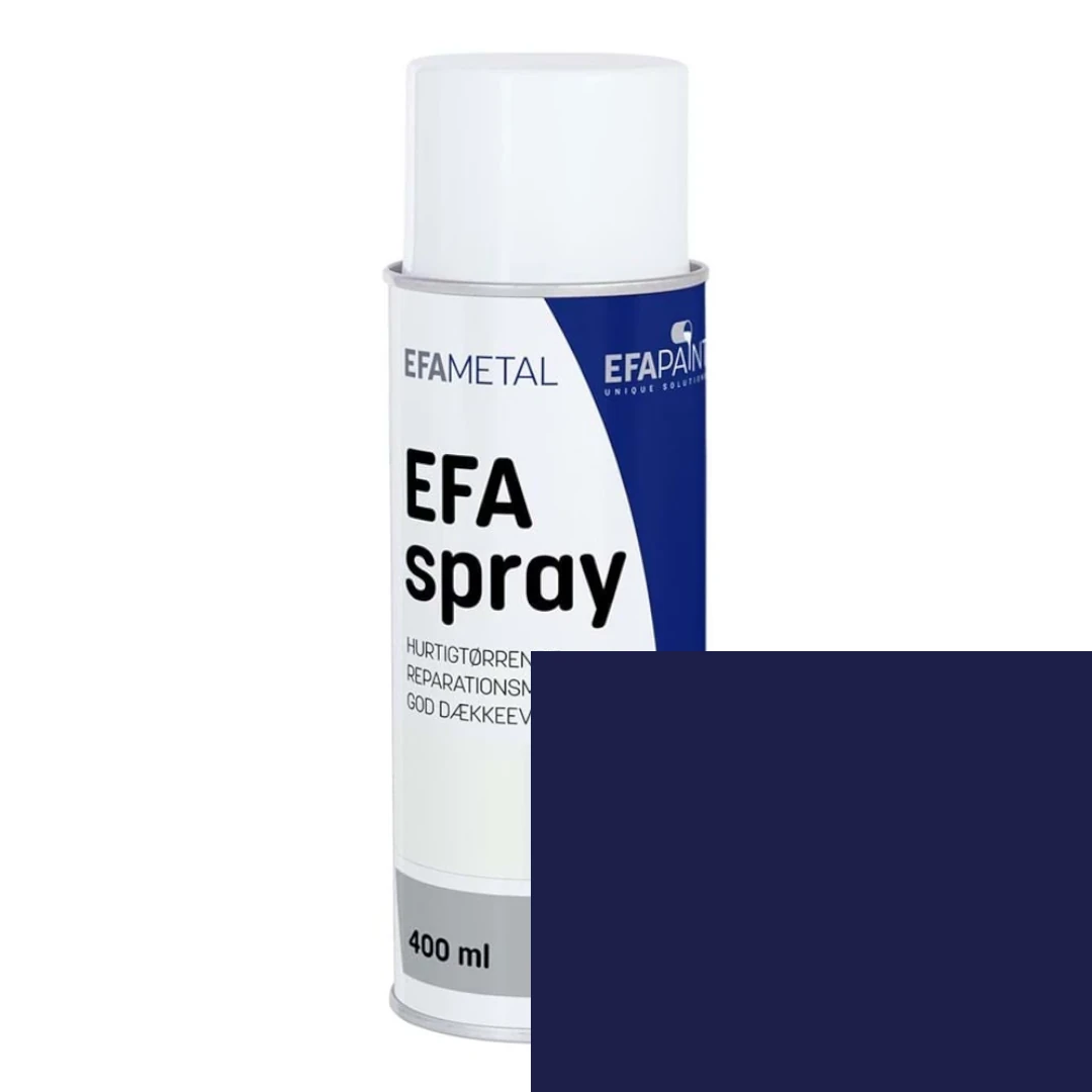 EFApaint - Efaspray 400 ml Safirblå RAL 5003