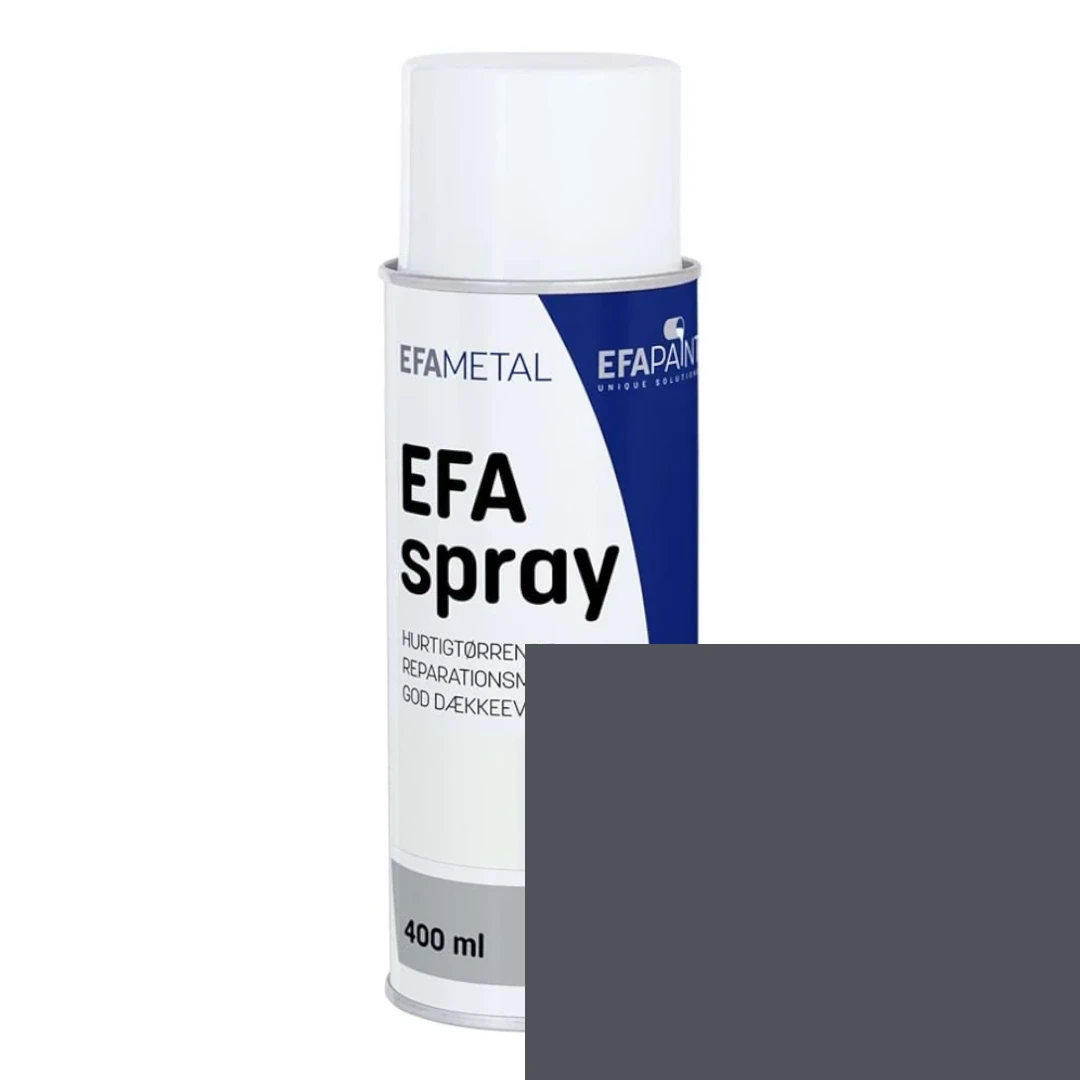 EFApaint - Efaspray 400 ml Skifergrå RAL 7015