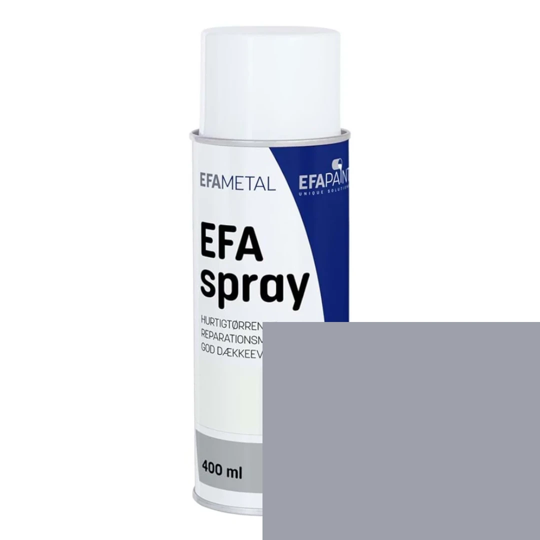 EFApaint - Efaspray 400 ml Støvgrå RAL 7037