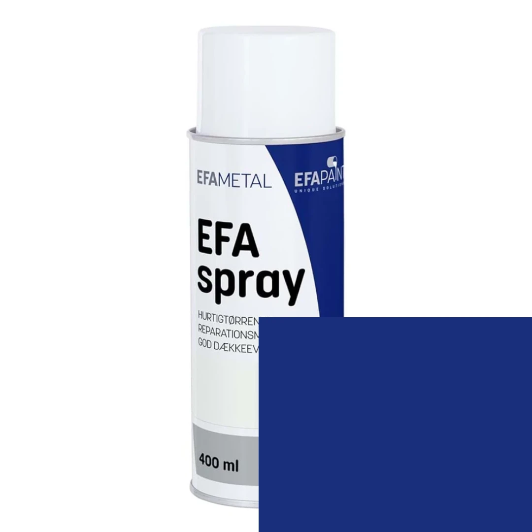 EFApaint - Efaspray 400 ml Ultramarinblå RAL 5002