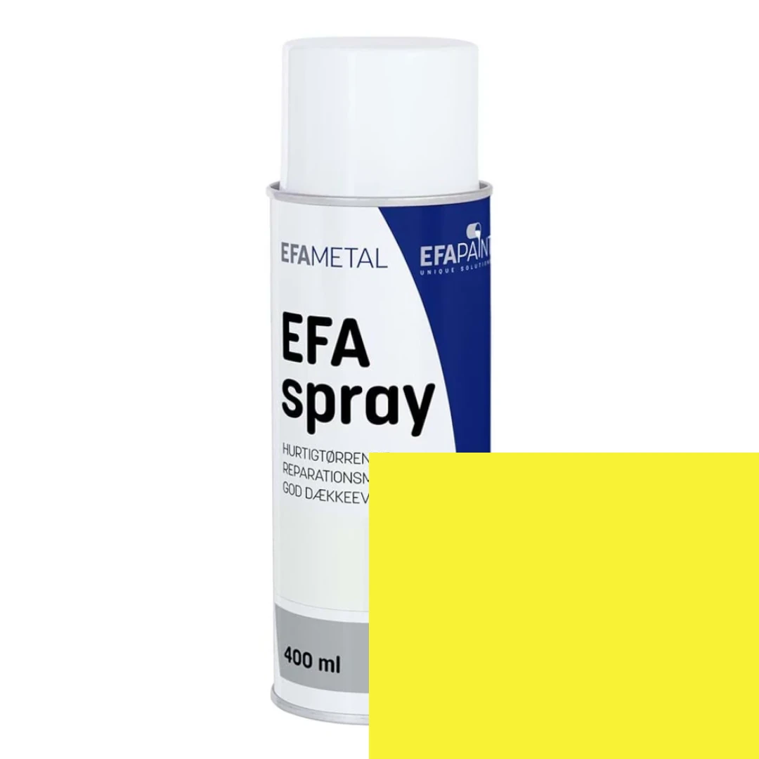 EFApaint - Efaspray 400 ml Zinkgul RAL 1018