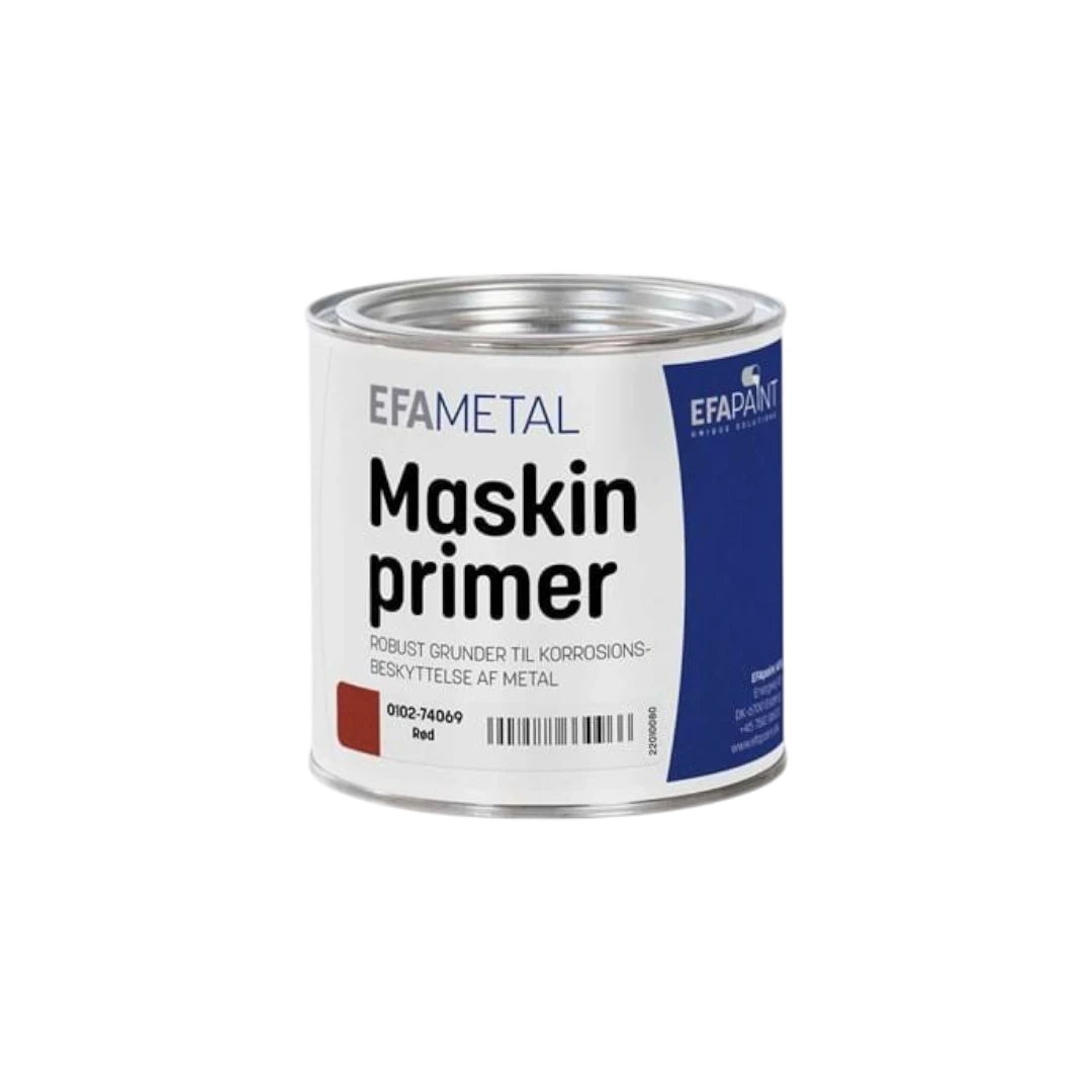 EFApaint - Maskinprimer 0,75 L , Rød