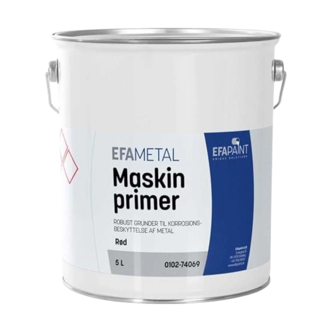 EFApaint - Maskinprimer 5,0 L , Rød