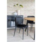 House Nordic Lammeskindshynde Imiteret, sort, ø35 cm