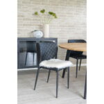 House Nordic Lammeskindshynde Imiteret, råhvid, 40x40 cm - Billede 2