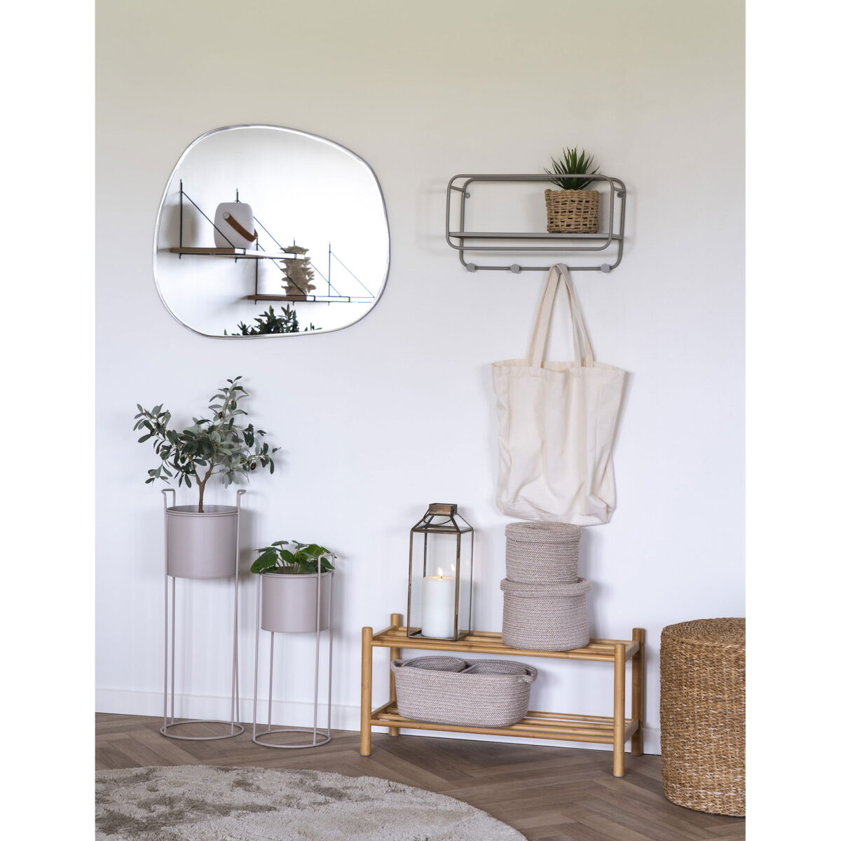 House Nordic Kunstig plante, grøn, H:61 cm