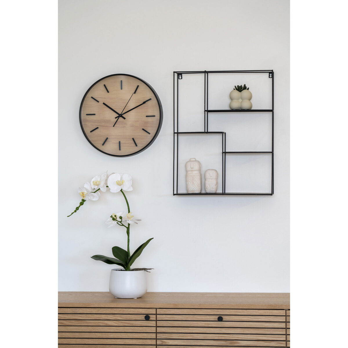 House Nordic Kunstig plante, grøn/hivd, H:49 cm