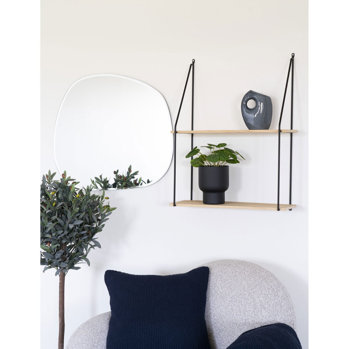 House Nordic Kunstig plante, grøn, H:28 cm
