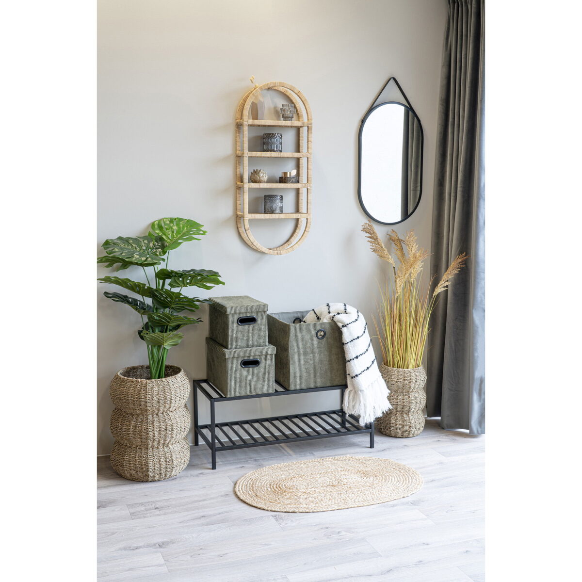 House Nordic Kunstig plante, natur, H:110 cm