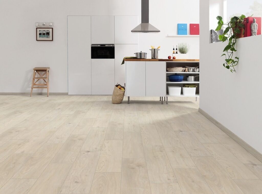 HARO Laminatgulv Plank Eg Sicilia hvid