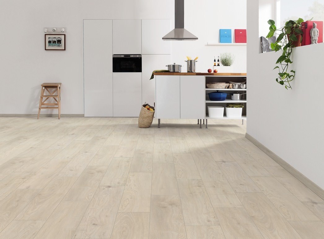 HARO Laminatgulv Plank Eg Sicilia hvid