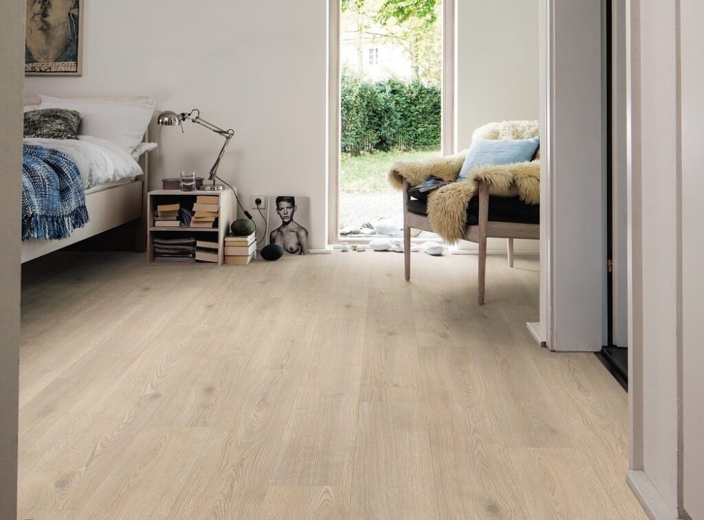 HARO Laminatgulv Plank Eg Contura stengrå